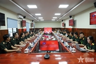 Young Vietnamese officers join meaningful exchange activities in Laos